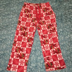 🌻 5/$25 Rudolph Plush Pajama Pants